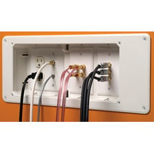 Datacomm   on Tv Box For Lcd Plasma Tvs Wall Plates   Accessories At Markertek Com