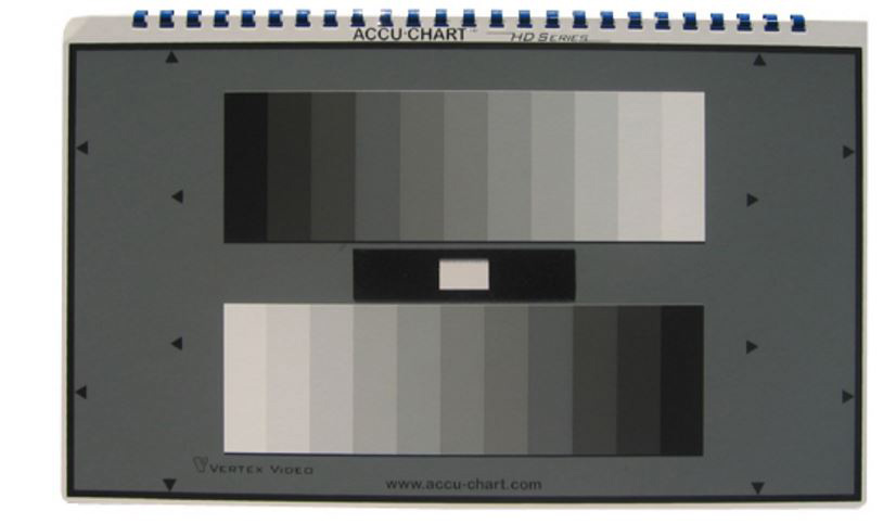 Accu-Chart HD 11 Step Gamma Compensated Grey Scale Chart