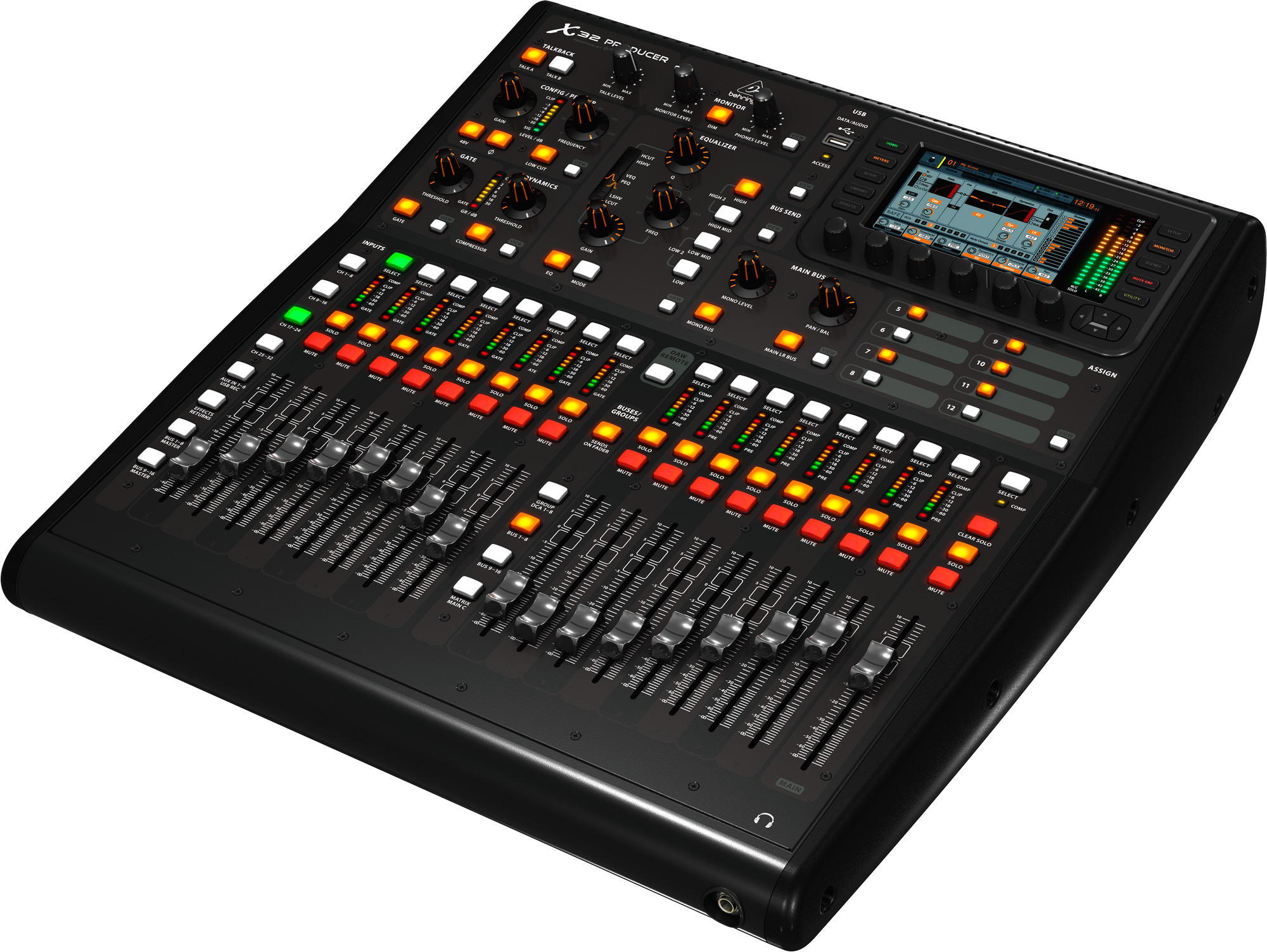 Behringer X32 Producer 40-Input 25-Bus Rack-Mixer