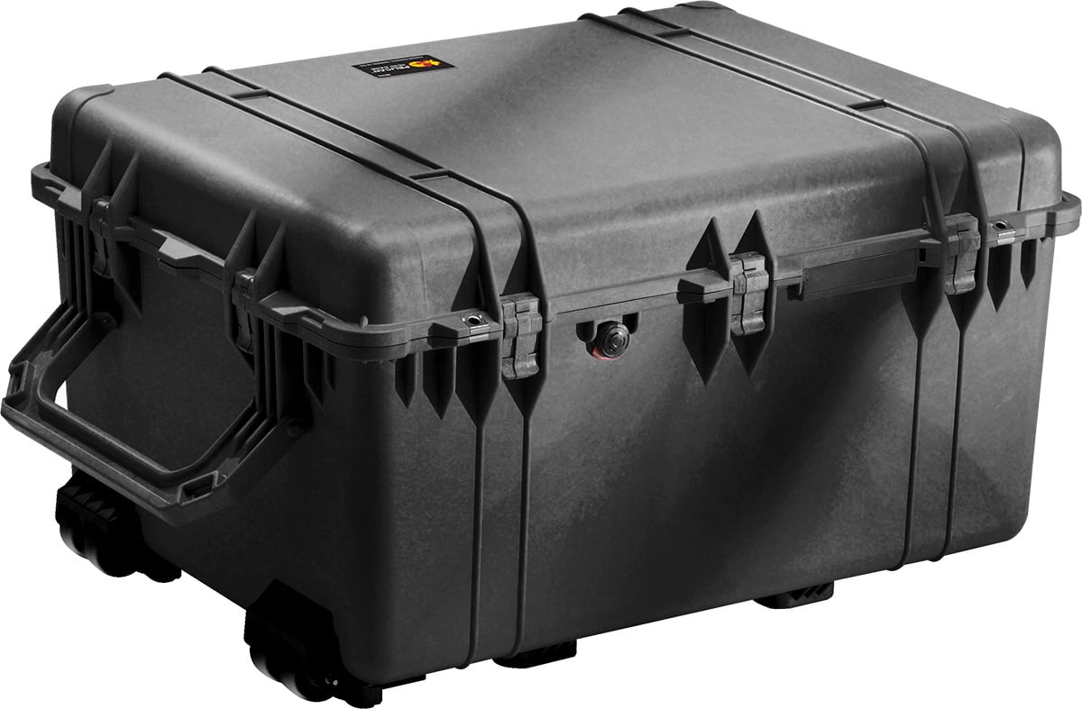 Pelican 1630 Transport Case W/Foam - Black