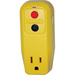 3-Wire Single Outlet GFI Adapter, 115 Volt / 15 Amp