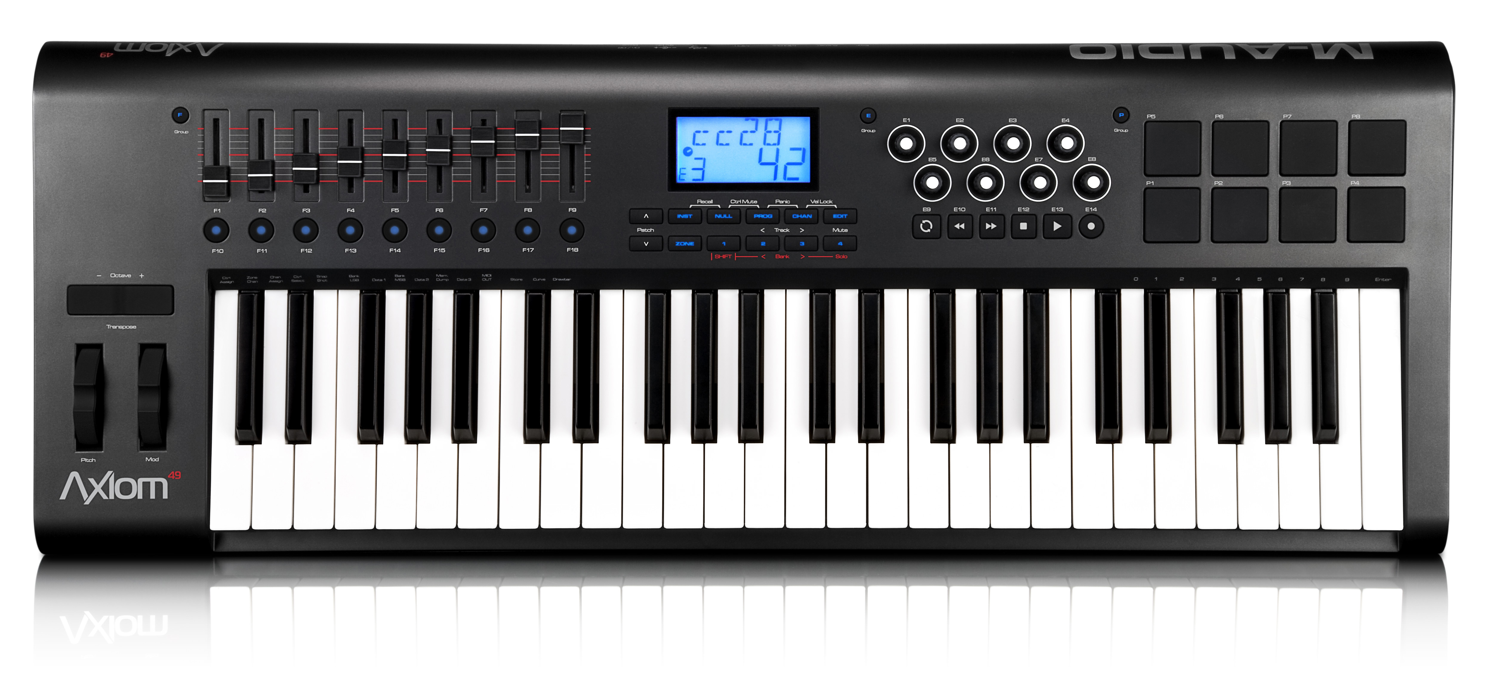 M-Audio Axiom 25 2nd Gen 25-key USB Mobile MIDI Controller Keyboard