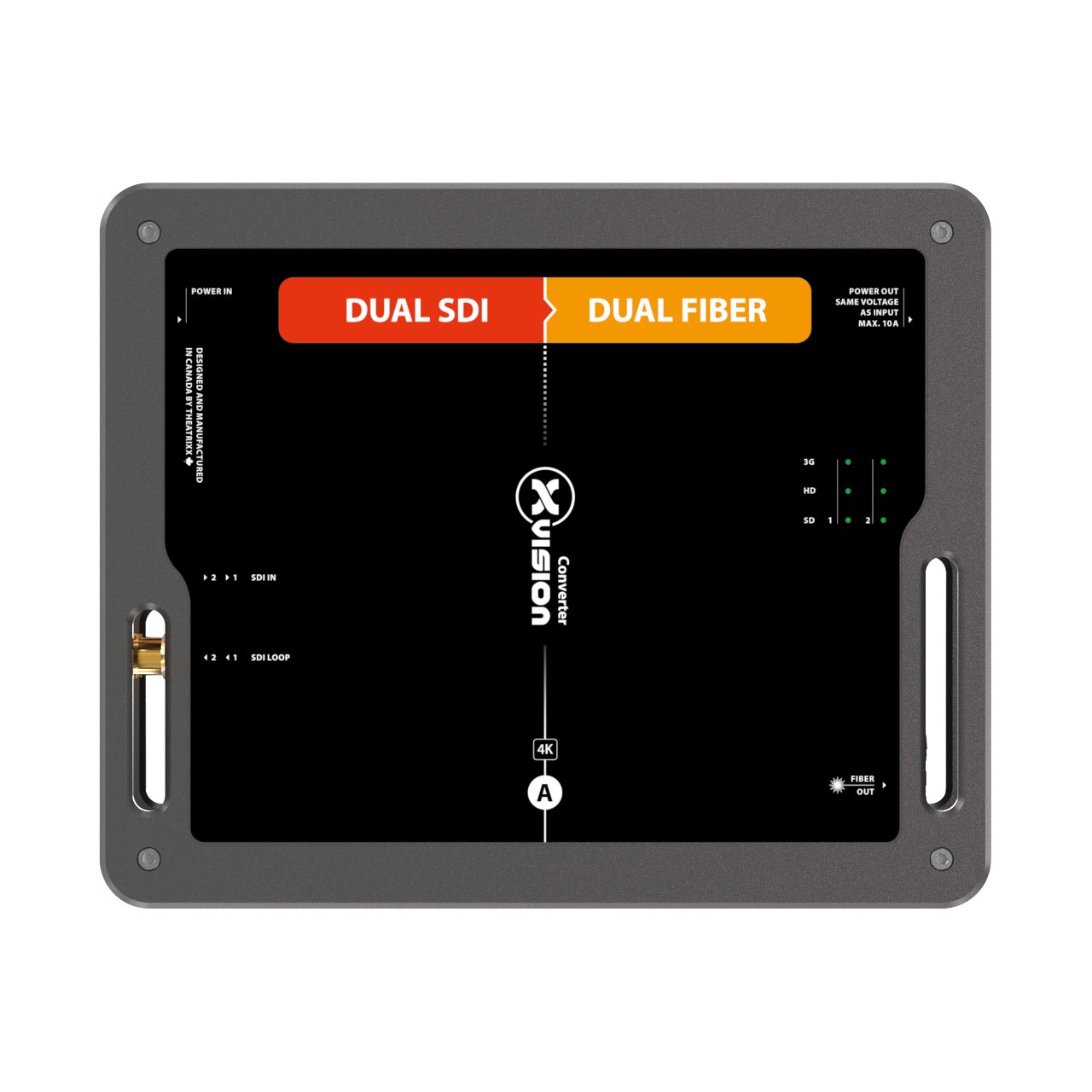 Theatrixx Xvv Sdi Fiber Gs Xvision Video Converter Dual Channel