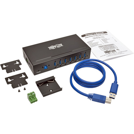 Tripp Lite U360 007 IND 7 Port Rugged Industrial USB 3 0 SuperSpeed Hub