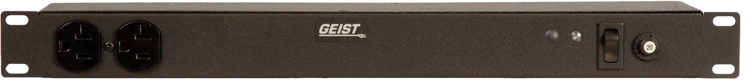 Geist BR120-1026 20 Amp 120V 12 Outlet Rackmount Power Strip