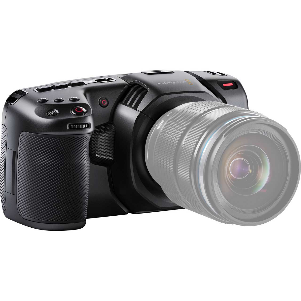 Blackmagic Design Pocket Cinema Camera 4K - 4/3 Image Sensor with 4096 x  2160 - MFT Mount - Body Only