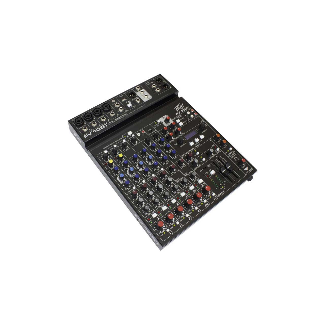 Peavey PV-10BT 10 Channel Pro Audio Mixer with Built In ...