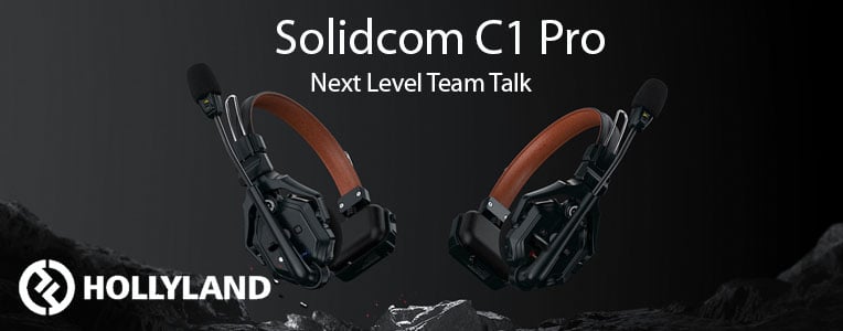The specialized C1 Pro Headset from Hollyland in stock at Markertek