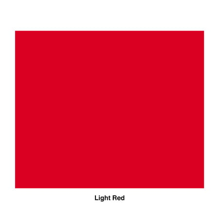 Rosco Gel Sheet - Light Red