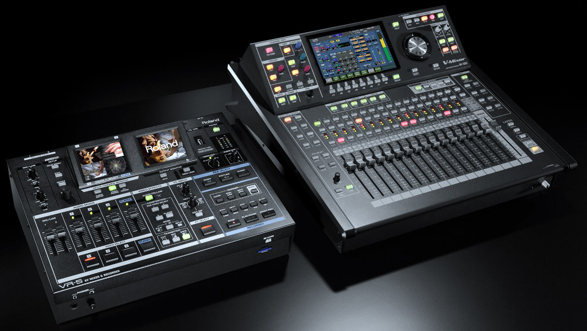 Roland VR-5 5-Channel Video Switcher / AV Mixer / Recorder for Live ...