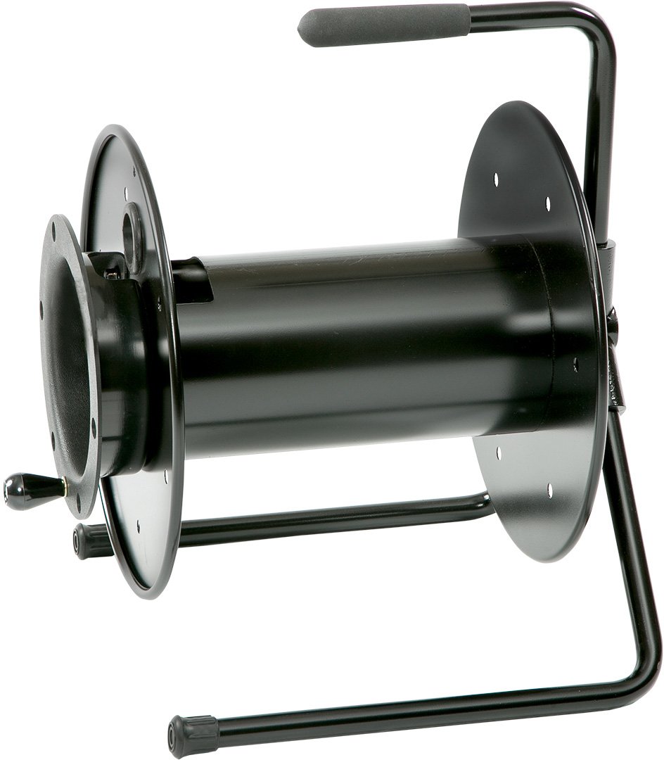 Hannay Reels AVC-20-14-16-DE Cable Reel Black with Drum Extension