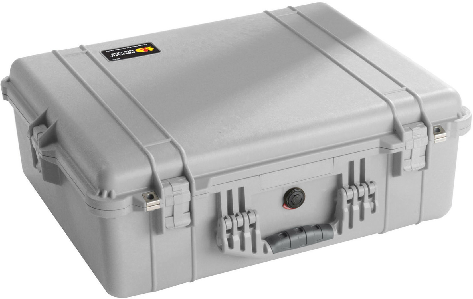 Pelican Case King 23.25inL x 20.75W x 9inD Silver NO FOAM