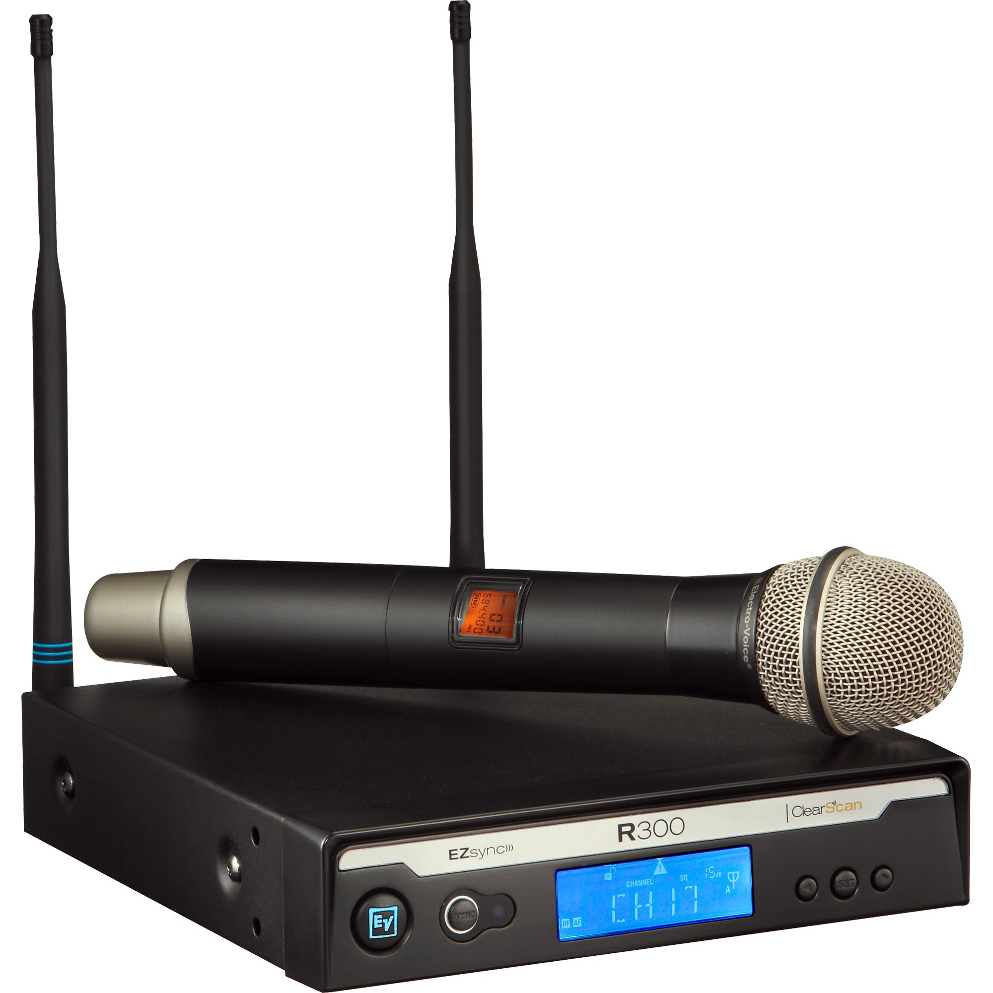 Electro-Voice Handheld Wireless Microphone System w/PL22 Dynamic 618