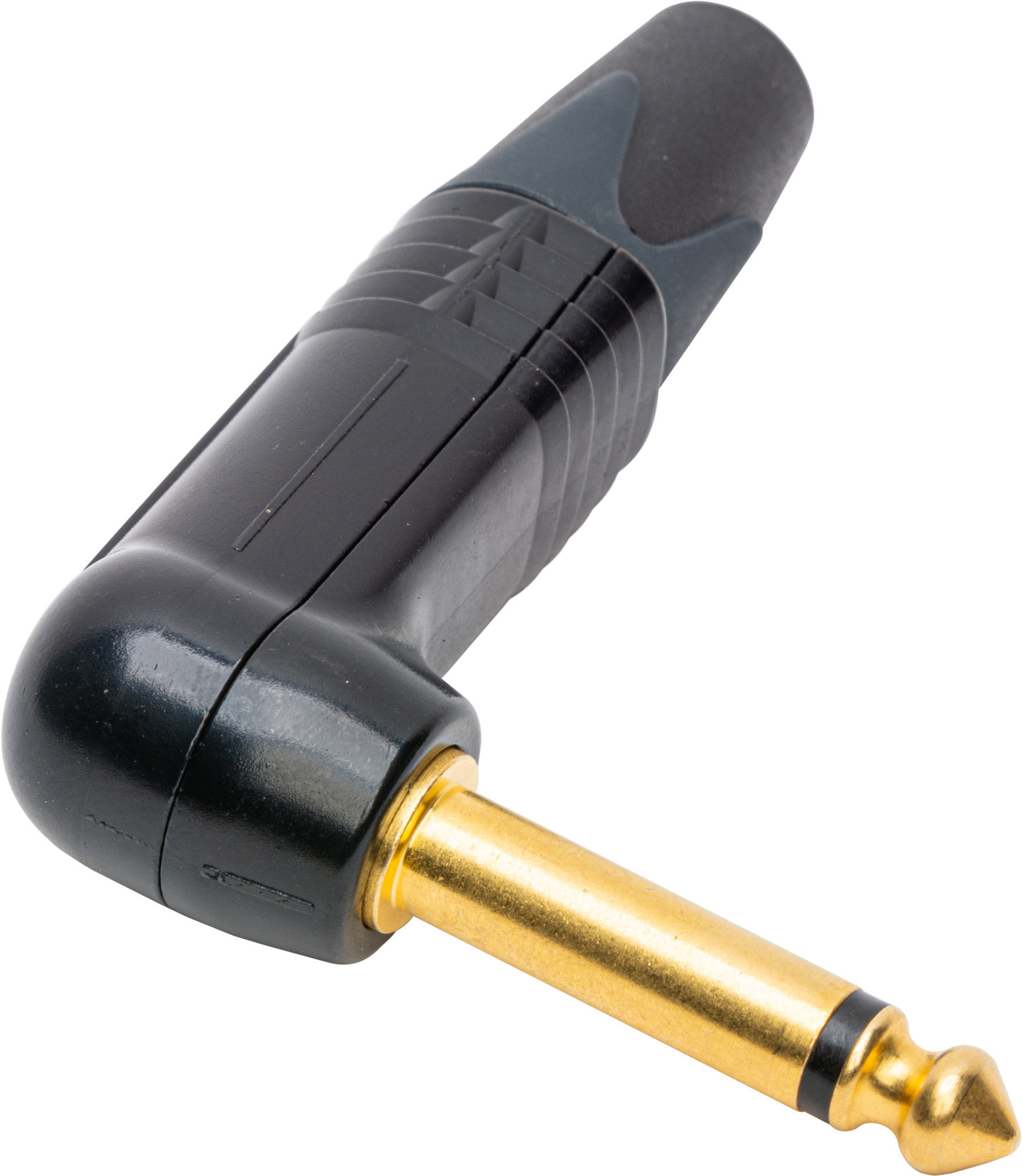 Neutrik NP2RX-B Mono Right Angle 1/4 Inch Plug With Gold Contacts ...