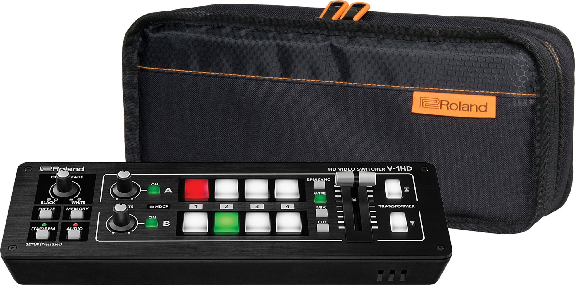 A Roland V-1HD Portable Compact Live HD Video Mixer & Production ...