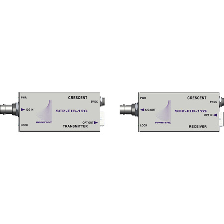 Blackmagic Design 12G SDI Fiber Extender Kit with 12G Optical Fiber Mini  Converter/12G LC Duplex SFP/2x 12G SDI Cables