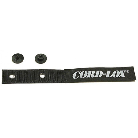Cord-Lox 412R 1.5 Inch x 12 Inch Rivet Series Velcro Cable Ties