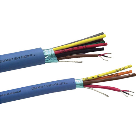 Gepco GA61808GFC Gep-Flex 22 Line Audio 8 Foot Level AWG Pair Cable Mic Multipair Per or Balanced Analog