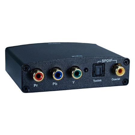 Component Video & Audio to Digital Video Converter