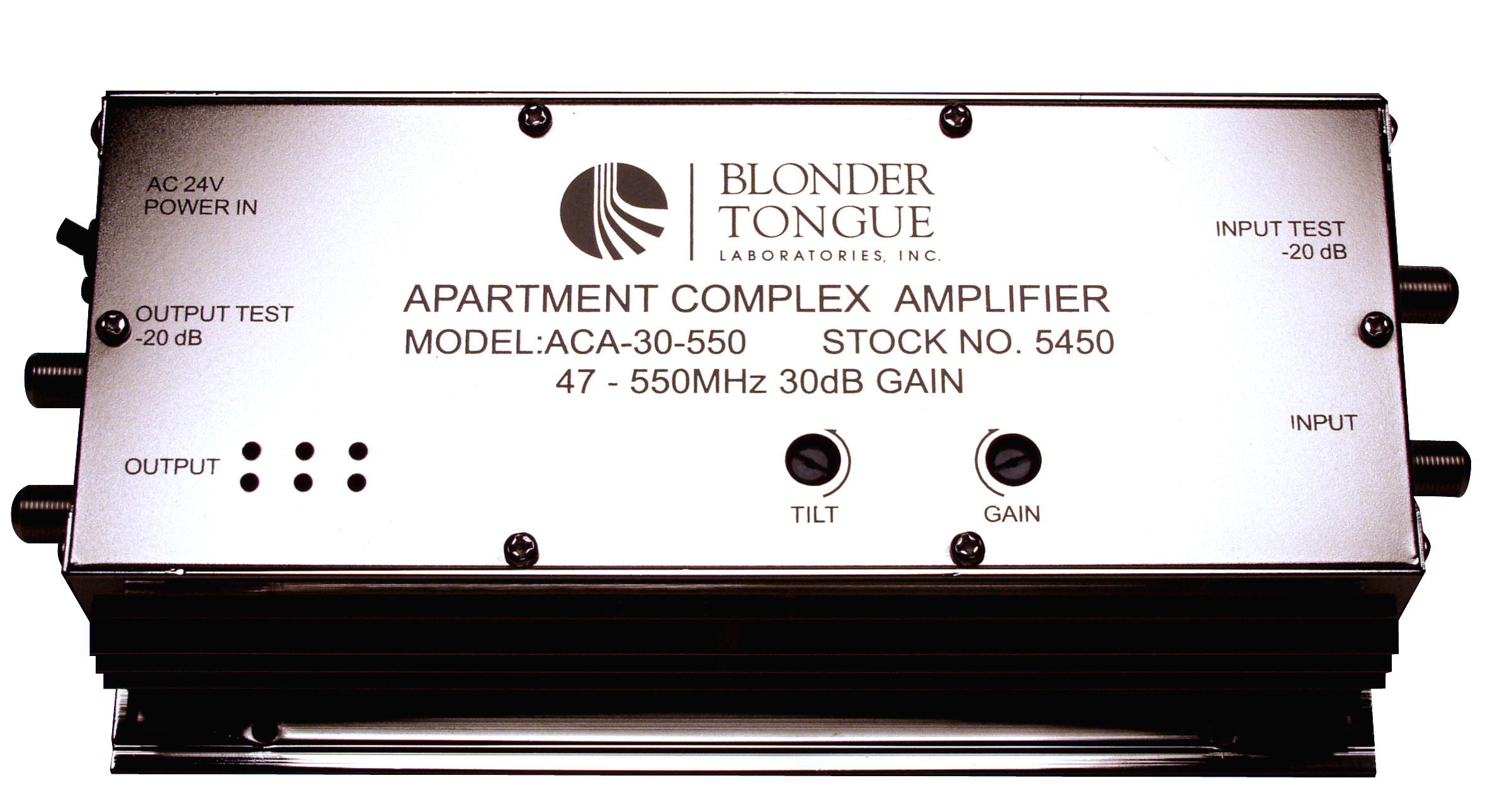 Blonder Tongue ACA-30-55R Apartment Complex Amplifier 30 dB 47-550 MHz ...