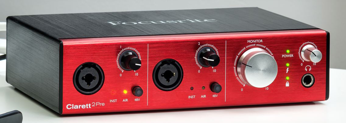 focusrite Clarett 2Pre Thunderbolt2接続の+urbandrive.co.ke