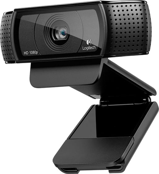 Logitech C920 HD Pro Webcam - Black - USB 2.0