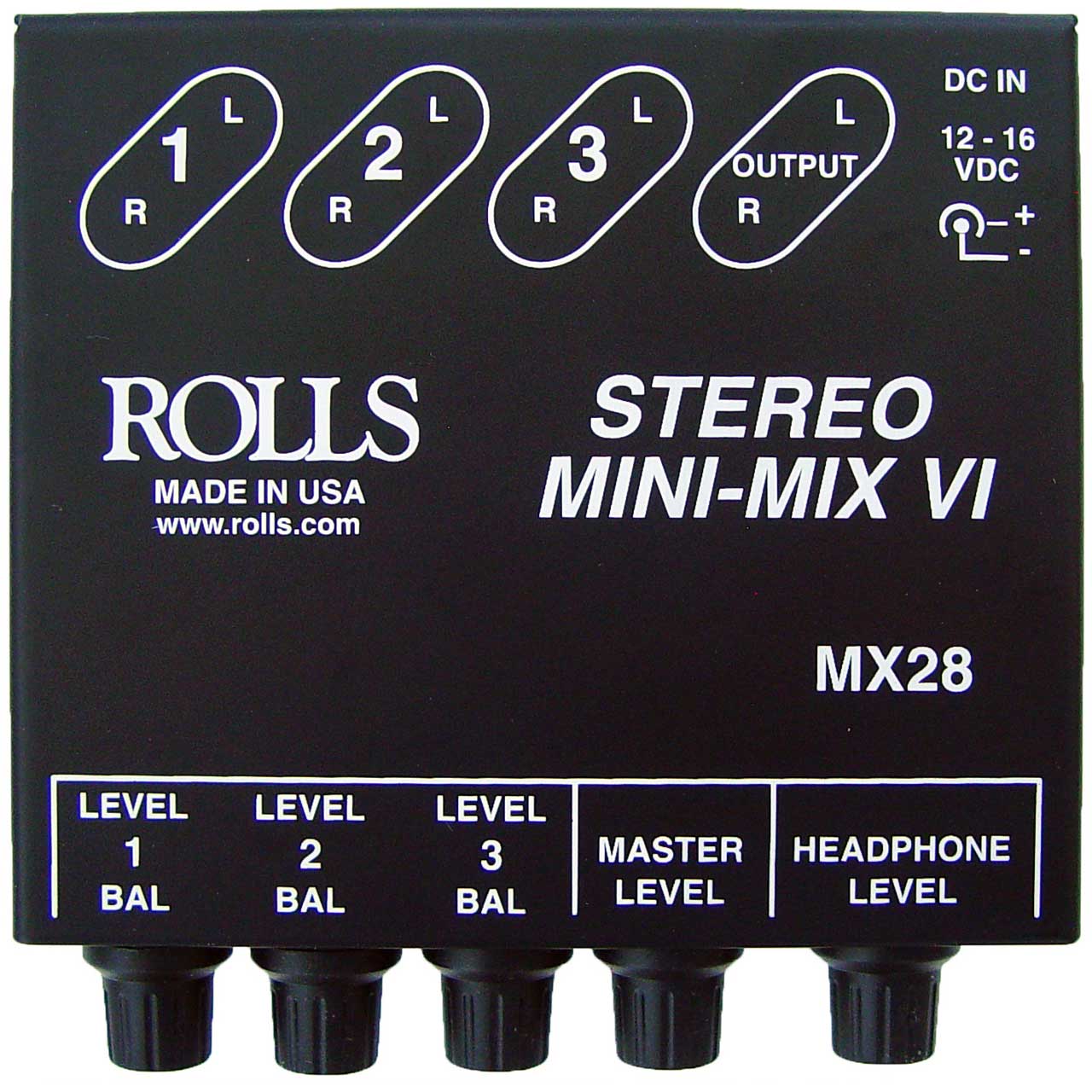 Rolls MX42 Mini Stereo Mixer
