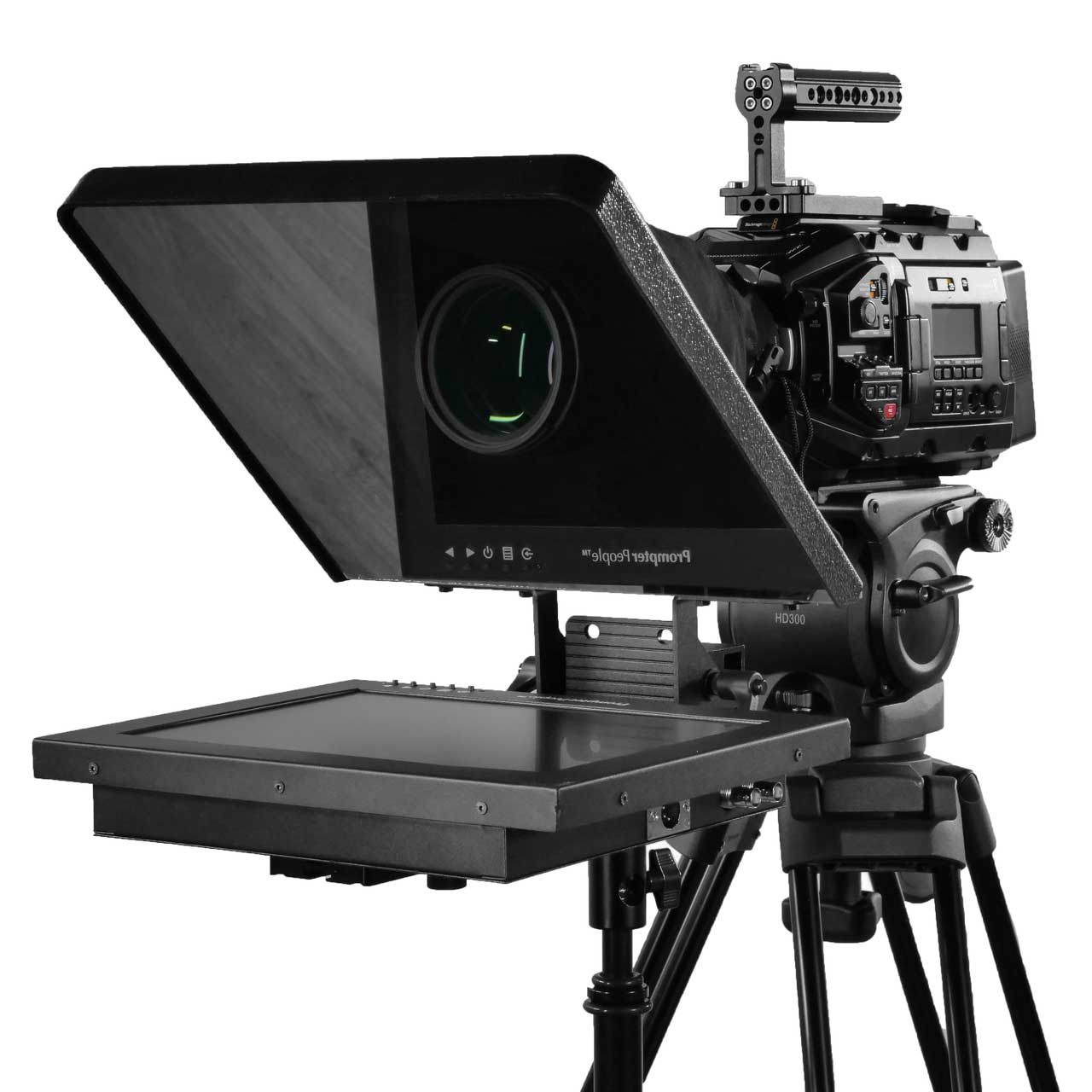 Prompter People FLEXP-FS-12HB Flex Plus Teleprompter - 12in Glass ...