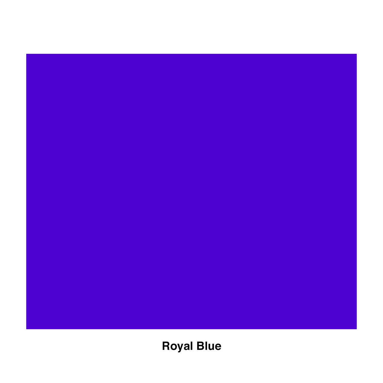 Rosco R385 Gel Sheet - Royal Blue