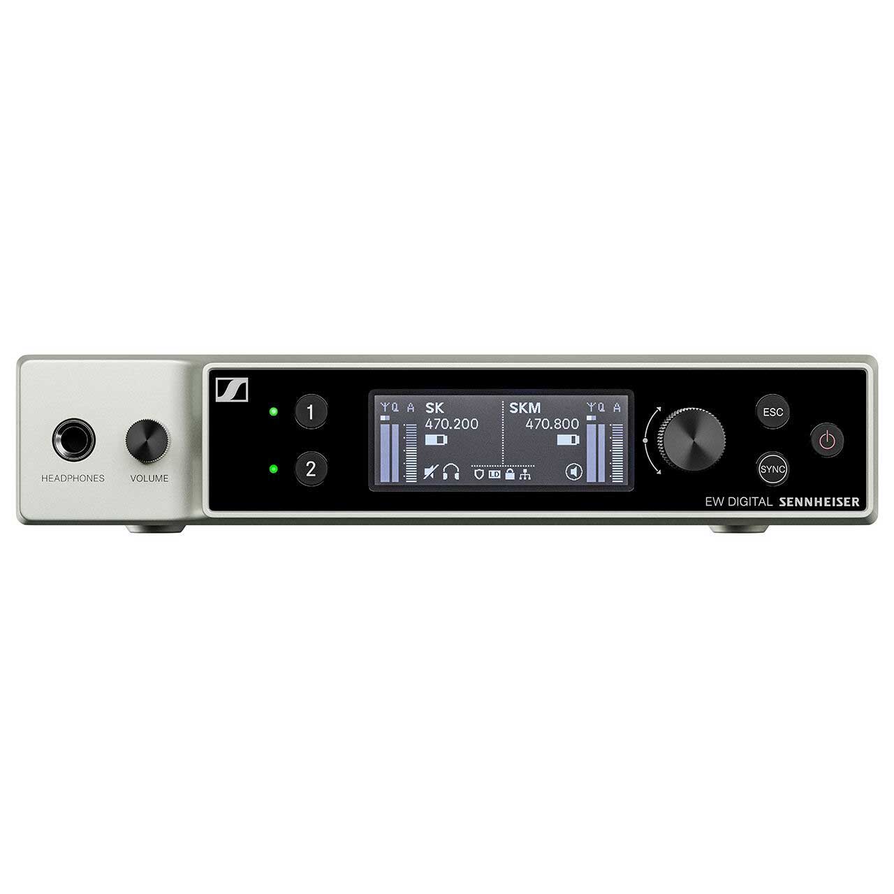 Sennheiser EW-DX-EM-2 DANTE V-57 2-Channel Digital Half-Rack 9.5-Inch ...