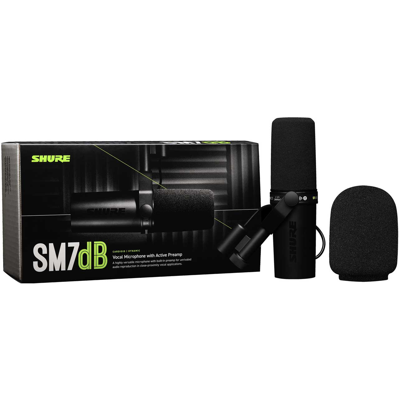  Shure SM7B Vocal Microphone with Cloud Microphones