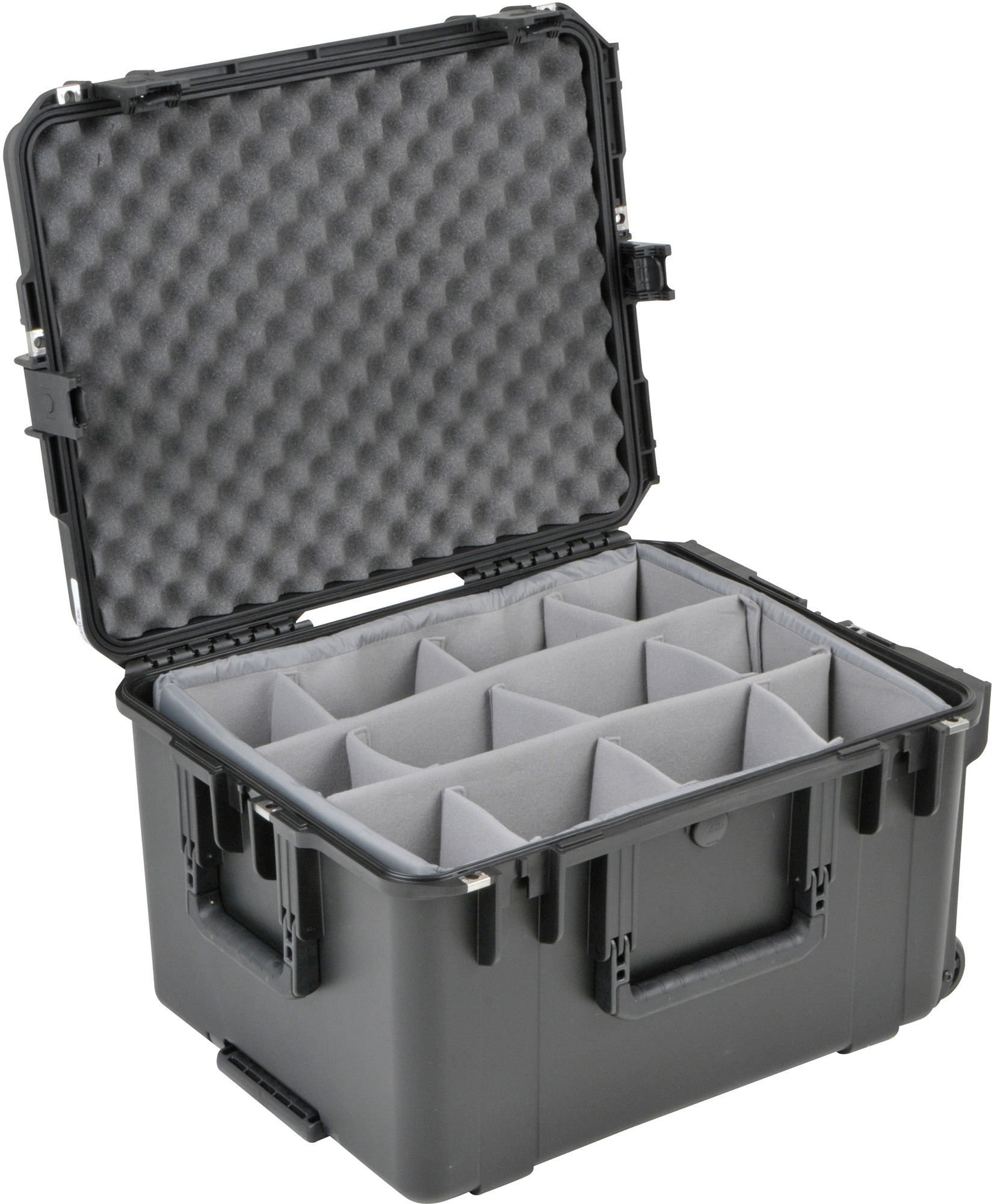 SKB 3i-2217-12BD 22 Inch x 17 Inch x 12 Inch with Wheels and Gray Dividers