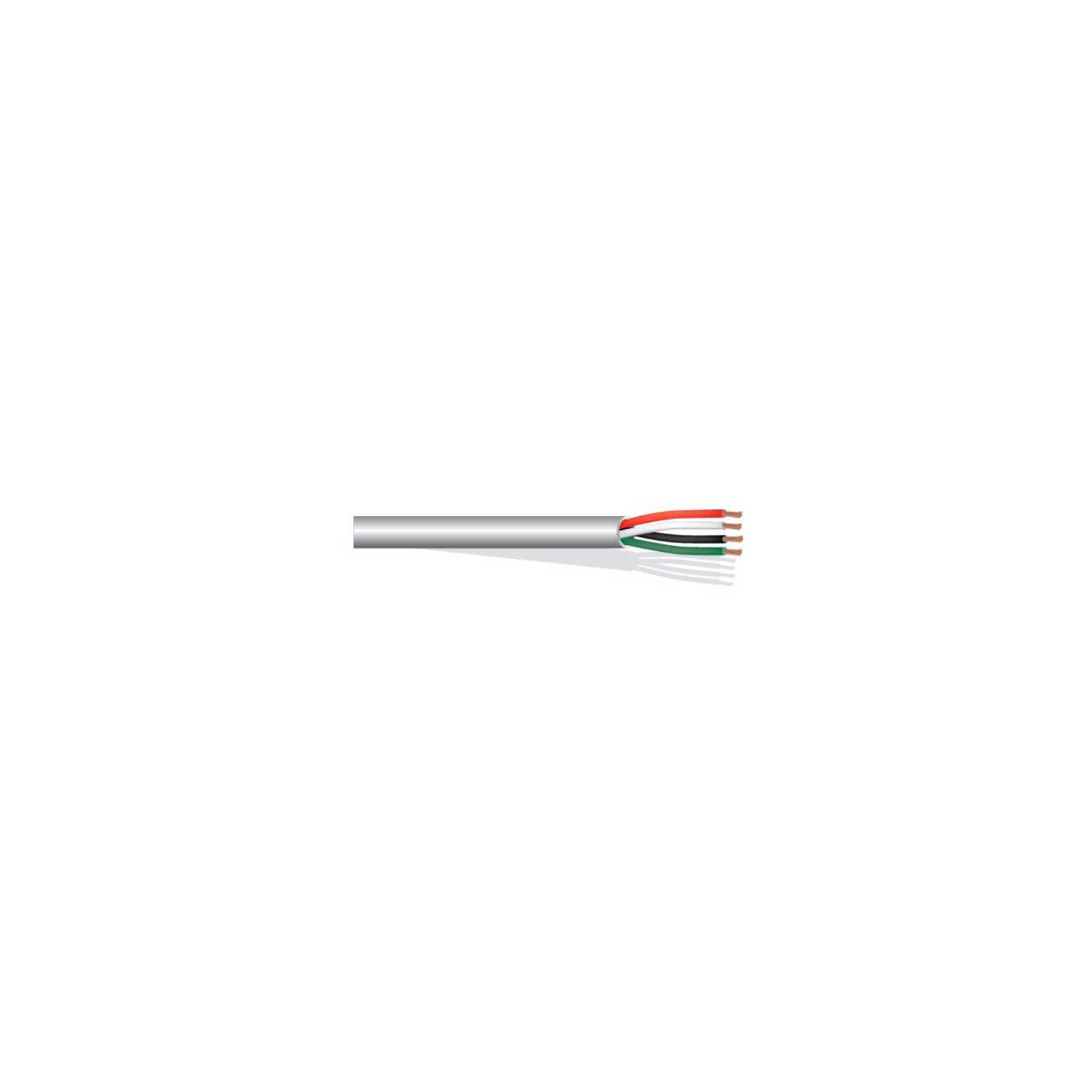 West Penn 25241B 22AWG 4 Conductor Stranded Bare Copper Unshielded ...