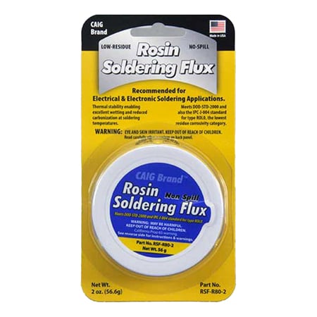 CAIG Products RSF-R80-2 Rosin Soldering Flux - 56gram Jar