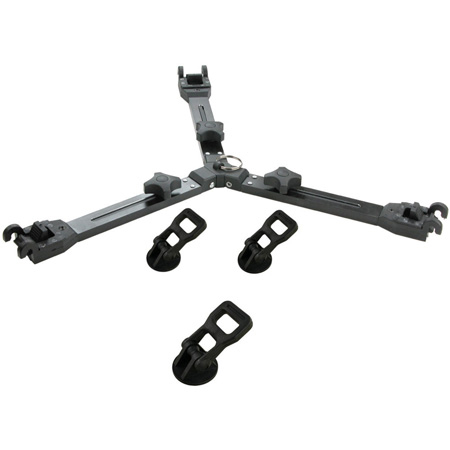 Cartoni KF22-1HC FOCUS 22 Head 1 Stage Aluminum 100mm HD Tripod ML ...