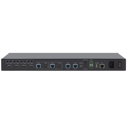 Kramer VS-44DT 4x4 4K60 4:2:0 HDMI/HDBaseT Extended-Reach PoE Matrix ...