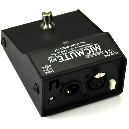 Whirlwind MICMUTE-PX Active Completely Silent Microphone Muting Box