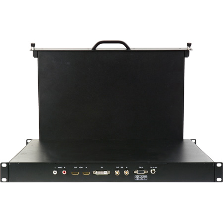 Delvcam DELV-3GHD-17RD 17.3 Inch 1RU Rack Drawer 3G-SDI Video Monitor ...