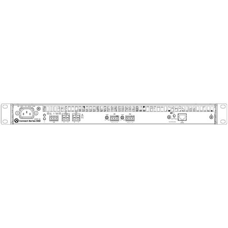 LEA Pro Connect 352 2-Channel 350watt 4/8 Ohm 70/100V Class D Audio ...