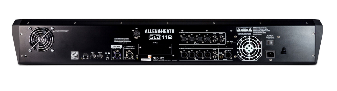 Allen & Heath GLD2-112 28-Fader Digital Mixer - Chrome Edition