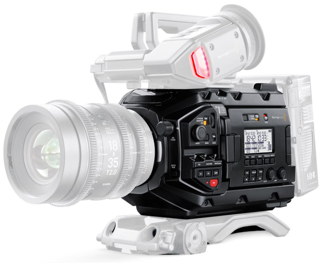 Blackmagic Design BMD-CINEURSAMUPRO46K URSA Mini Pro 4.6K Camera - V ...