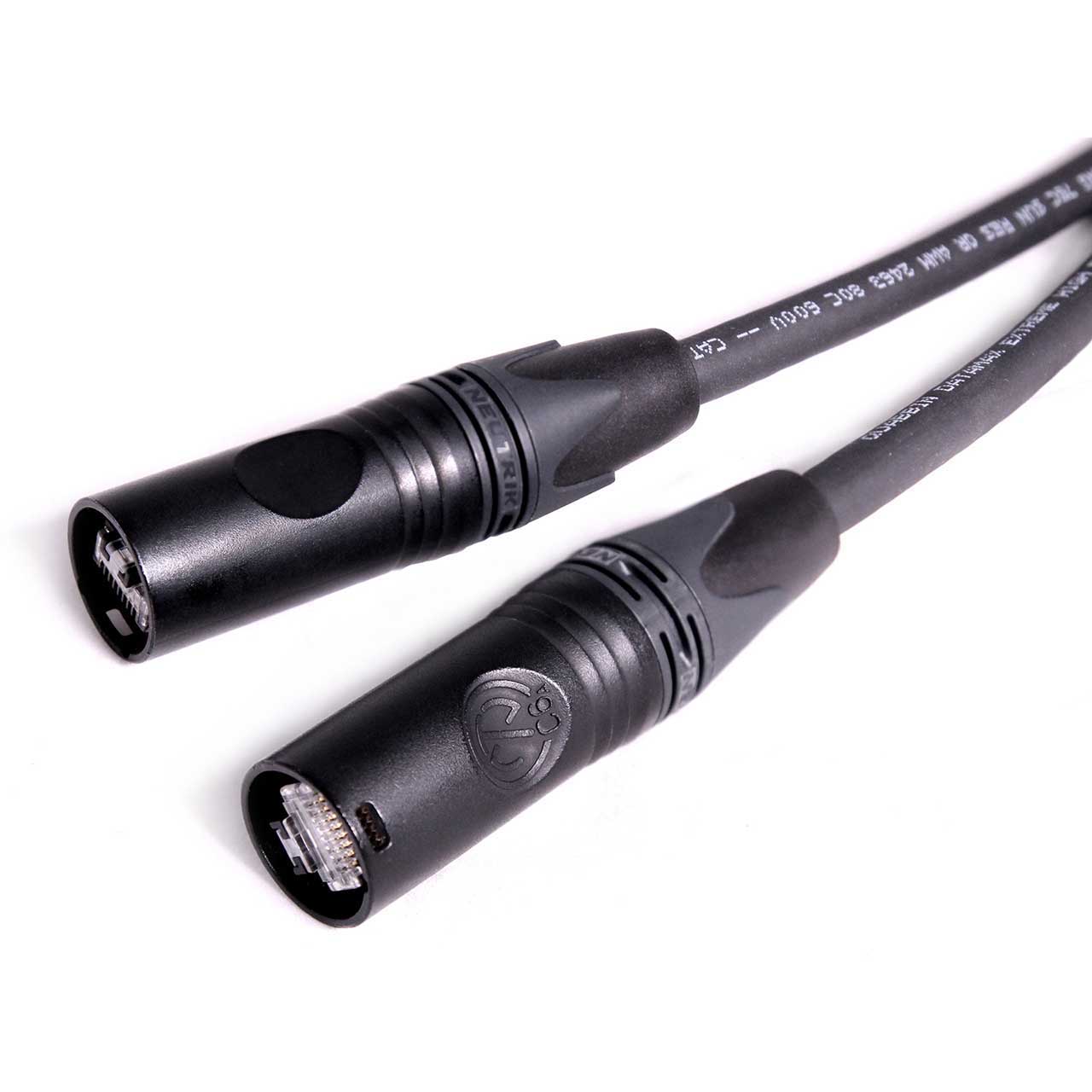 Stage Ninja VGA-15-A Retractable VGA Cable Reel with Audio - Black