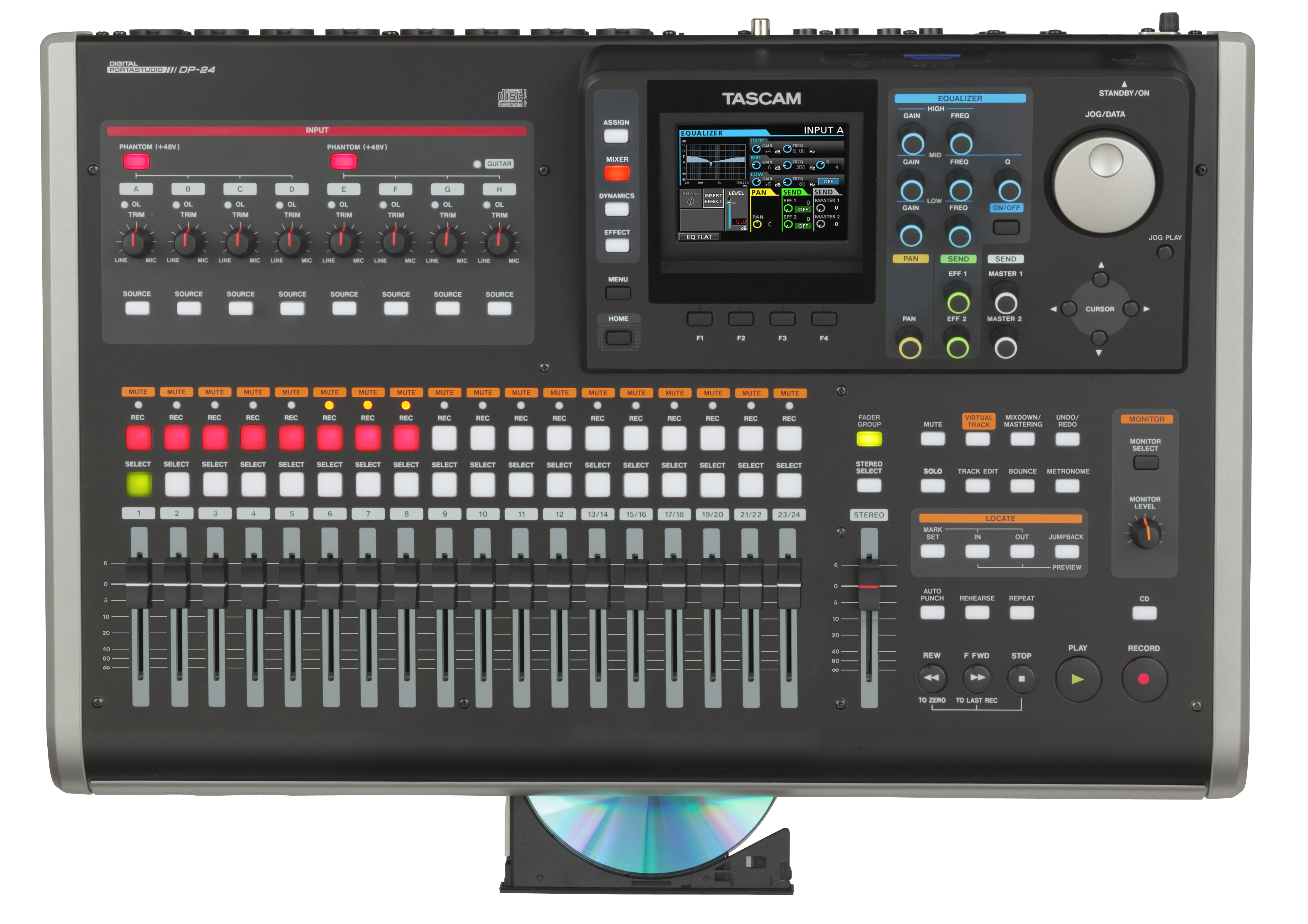 Tascam DP-24 24-Track Digital Portastudio