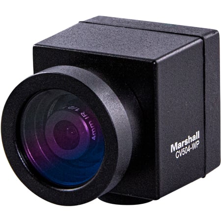 Marshall CV504-WP All-Weather 2.2 Megapixel 3G-SDI Micro POV Camera ...