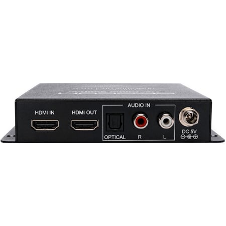 Sescom SES-AI1001 4K UHD HDMI 2.0 Audio Inserter with Optical and ...