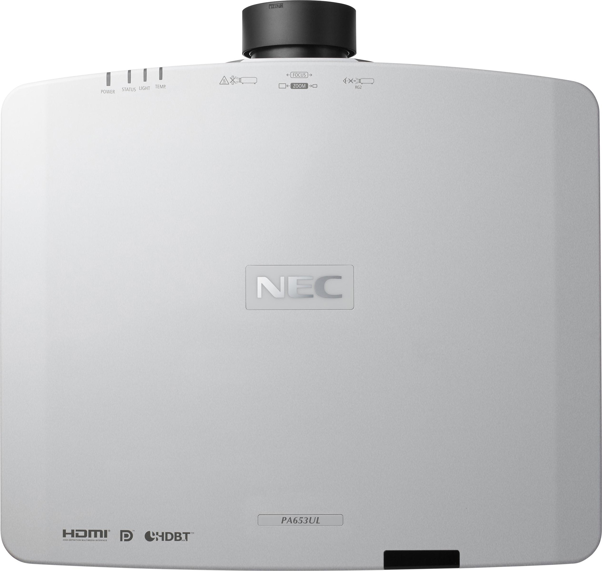 nec projector pa653ul