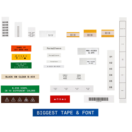 Brady M210-KIT Handheld Label Maker with Accessory Kit