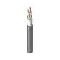 Photo of Belden 10GXW13 CMP/Plenum CAT6A 0.250-Inch Diameter U/UTP Premise Horizontal Cable - 4-Pr 23AWG - Gray - 1000 Foot