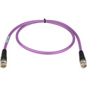 Photo of Laird RG6 4694R-B-B-VT-025 12G-SDI/4K UHD Single Link BNC Cable - 25 Foot Violet