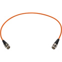 Photo of Laird 4855R-B-B-OE-010 12G-SDI/4K Mini-RG59 Belden 4855R UHD Single Link BNC Cable - 10 Foot - Orange